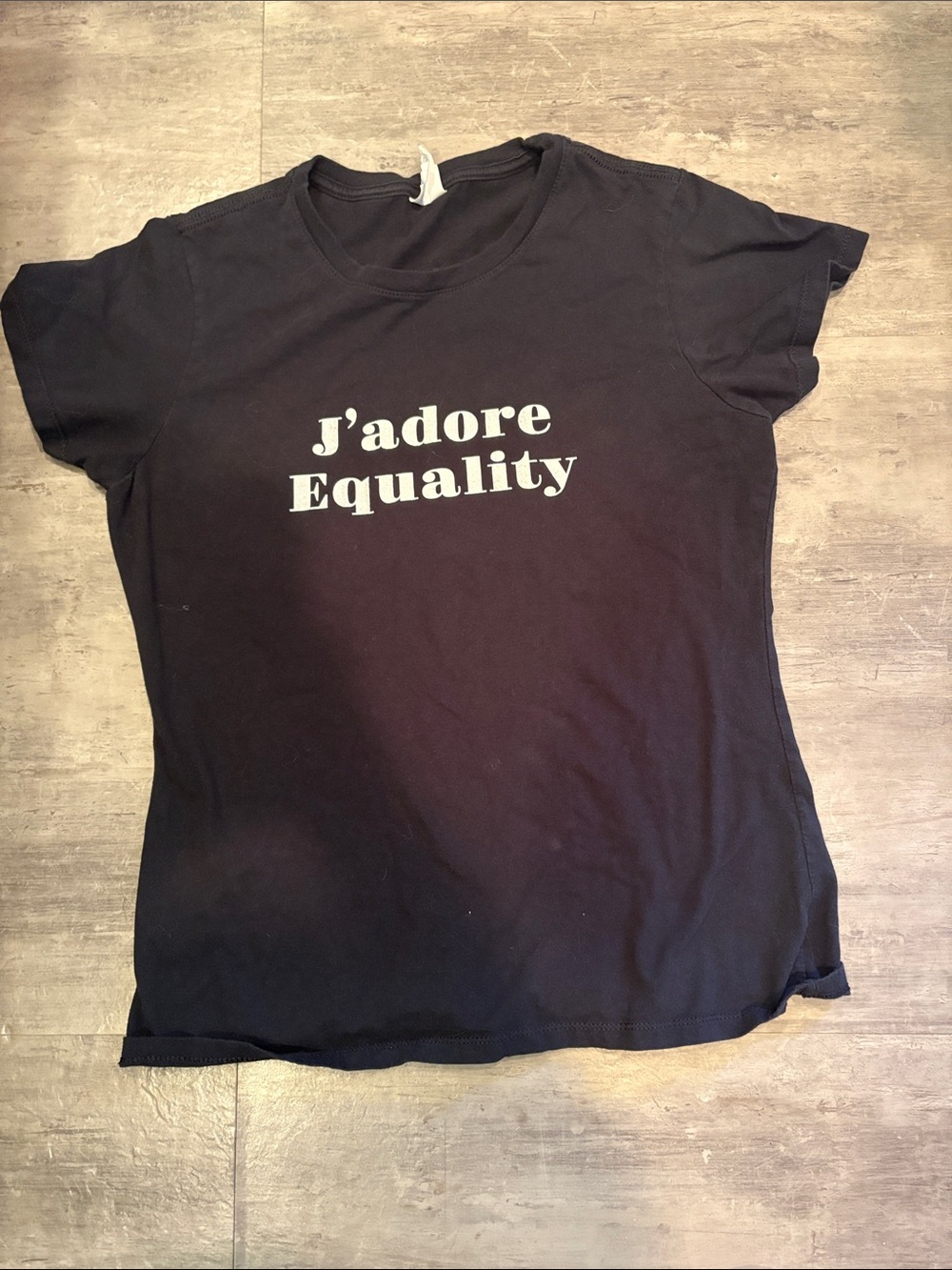 J'adore Equality Graphic Tee - Women's Black T-Shirt